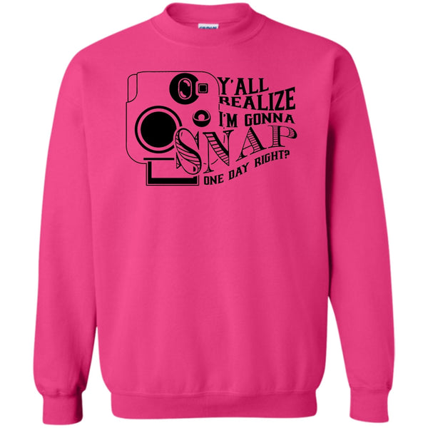 Funny Photographer T Shirt, Y'all Realize Sweatshirt