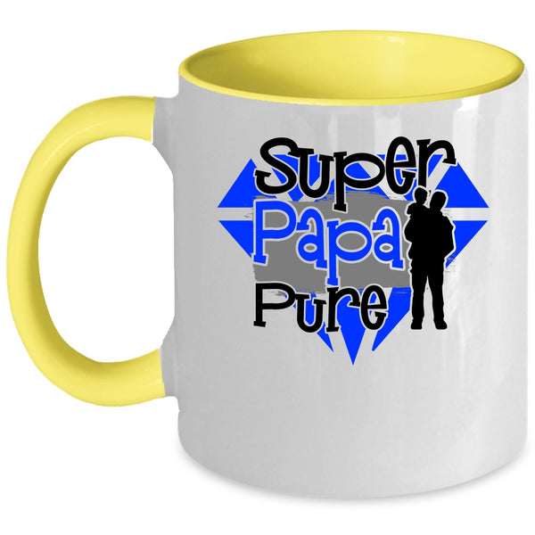 Awesome Dad Coffee Mug, Cool Papa Pure Accent Mug