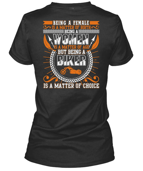 Being A Biker Is A Matter T Shirt, I Love Biker T Shirt
