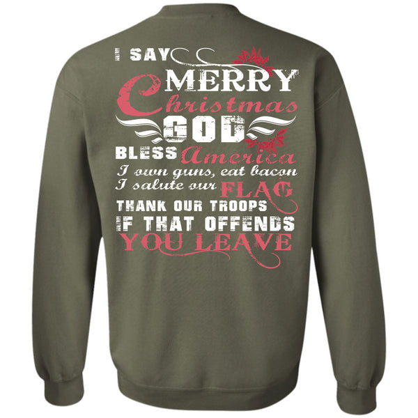 God Bless America T Shirt, This Girl Loves Christmas Sweatshirt
