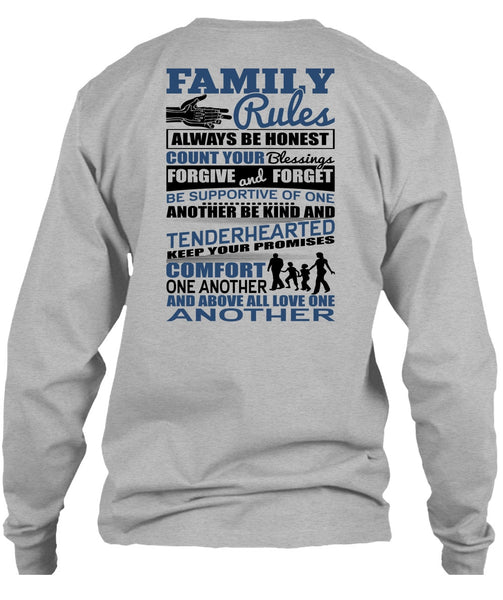 Family Rules T Shirt, I Love Papa T Shirt