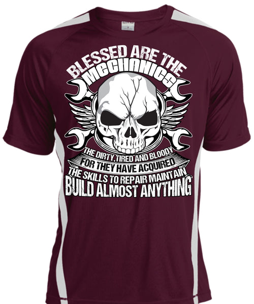 Blessed Are The Mechanics T Shirt, Being A Mechanic T Shirt, Cool Shirt
