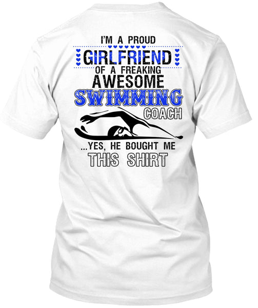 A black t-shirt with the shopify logo