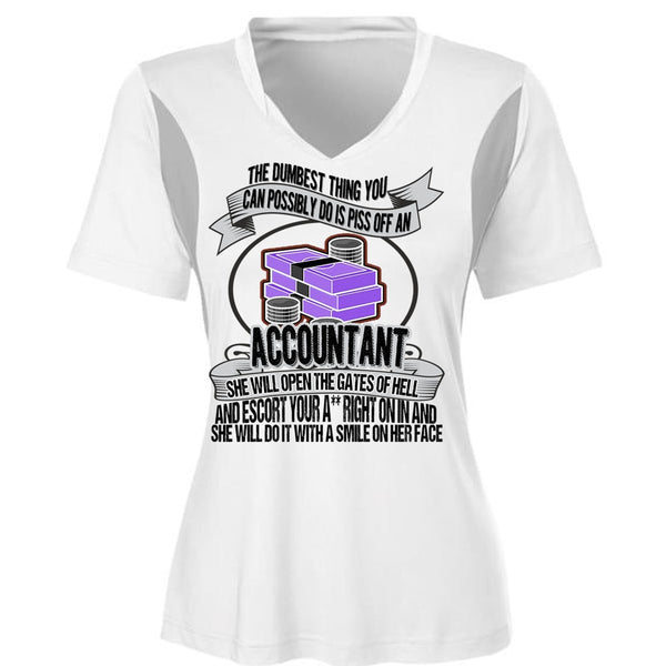 She Will Open The Gates Of Hell T Shirt, I Love Accountant T Shirt, Awesome T-Shirts