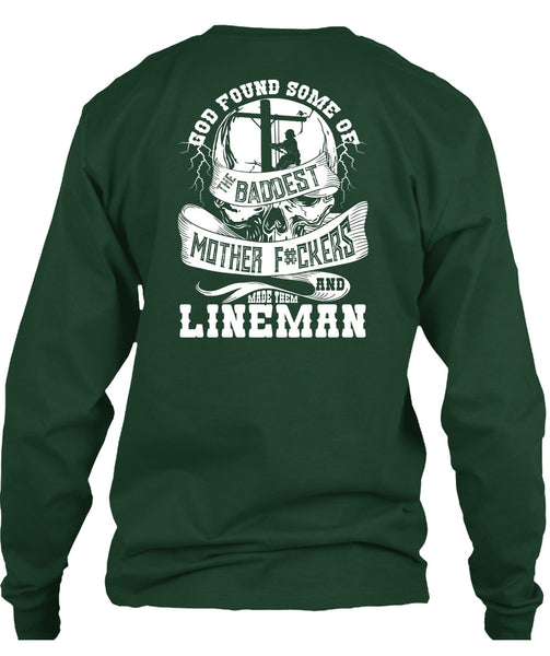 Made Them Lineman T Shirt, The Baddest Mother T Shirt