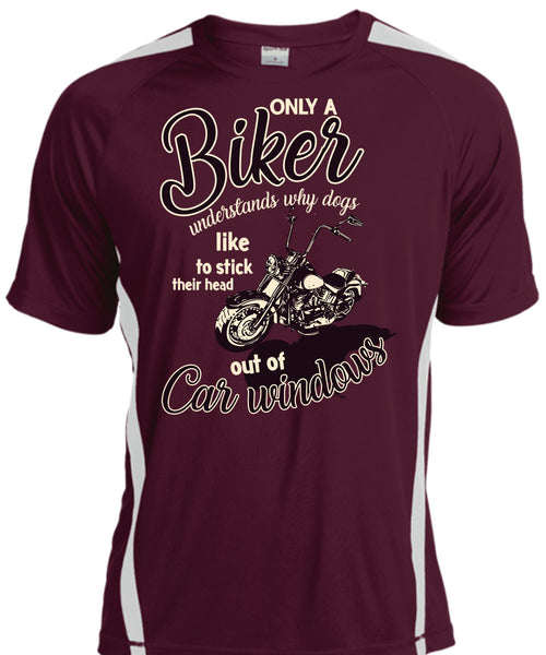 Only A Biker Understands T Shirt, Dogs Like To Stick T Shirt, Cool Shirt