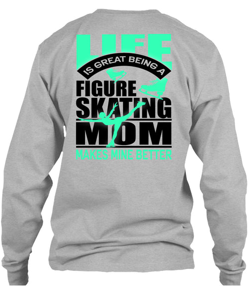 Figure Skating Mom T Shirt, I Love Skating T Shirt