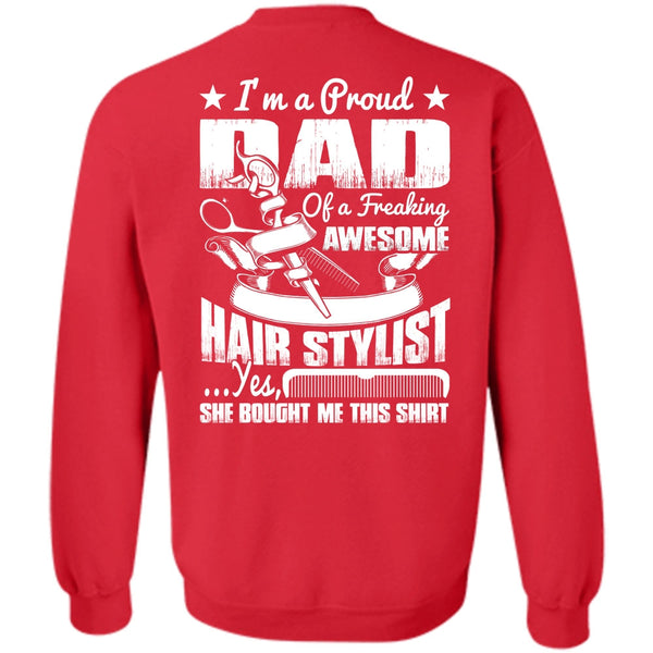 Awesome Hair Stylist T Shirt, I Love Hair Stylist Sweatshirt