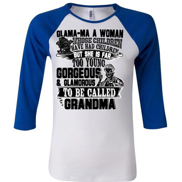 Glamorous To Be Called Grandma T Shirt, I Love Nana T Shirt, Awesome T-Shirts