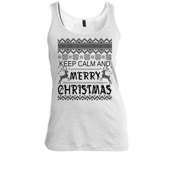 Keep Calm And Merry Christmas T Shirt, Merry Christmas Gift T Shirt, Awesome t-shirts