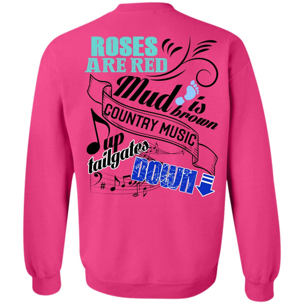 I Love Music T Shirt, Roses Are Red Sweatshirt