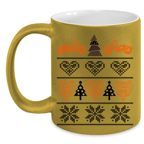 Christmas Family Vacation  Coffee Mug, Awesome Biker Accent Mug