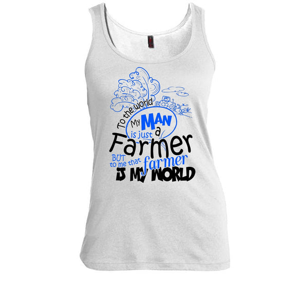 My Man Just A Farmer T Shirt, Coolest Farmer T Shirt, Awesome t-shirts