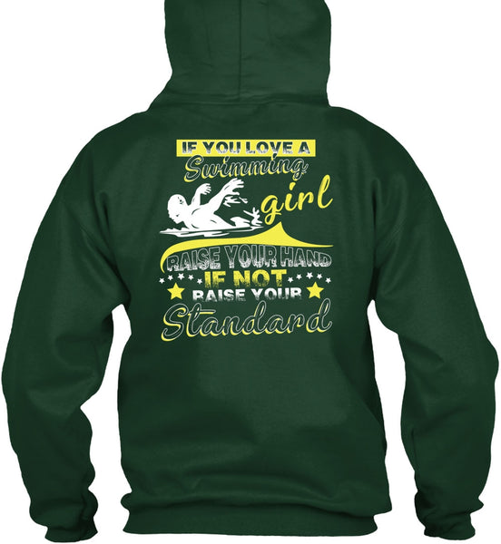 You Love A Swimming Girl T Shirt, Being A Swimmer T Shirt