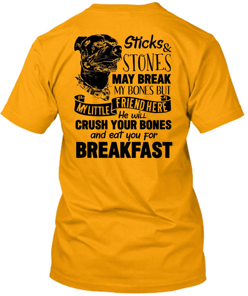 You For Breakfast T Shirt, I Love Pit Bull T Shirt