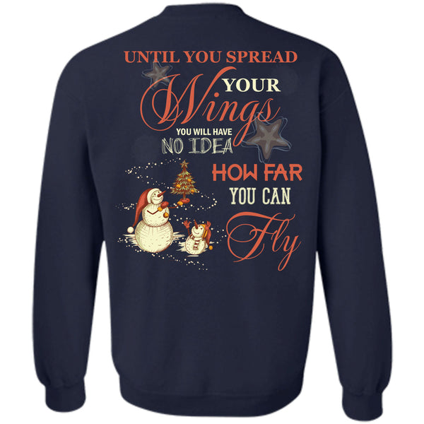 You Spead Your Wings T Shirt, This Girl Loves Christmas Sweatshirt