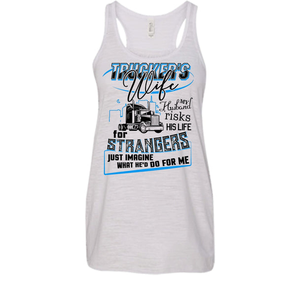 Trucker's Wife T Shirt, Coolest Trucker's Wife Tank Top