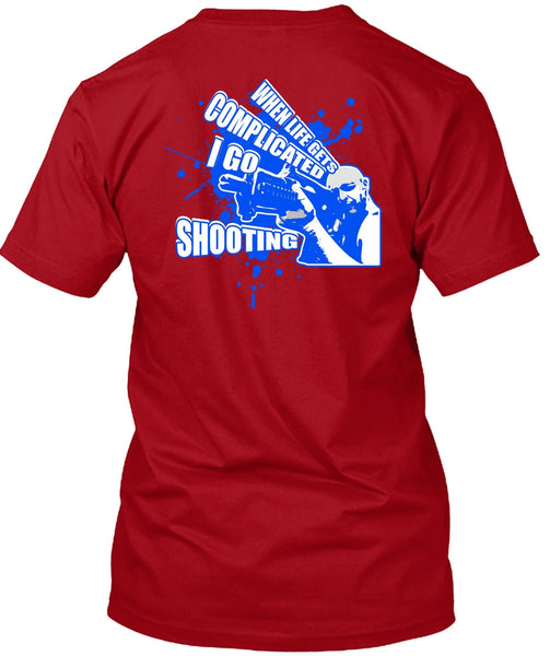 I Go Shooting T Shirt, Being A Hunter T Shirt