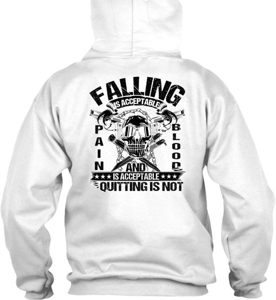 Falling Is Acceptable T Shirt, I Love Veteran T Shirt