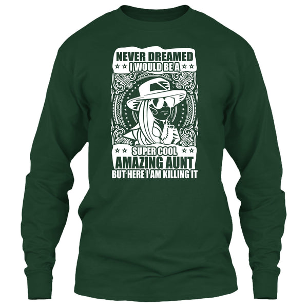 Cool Amazing Aunt T Shirt, Coolest Aunt T Shirt