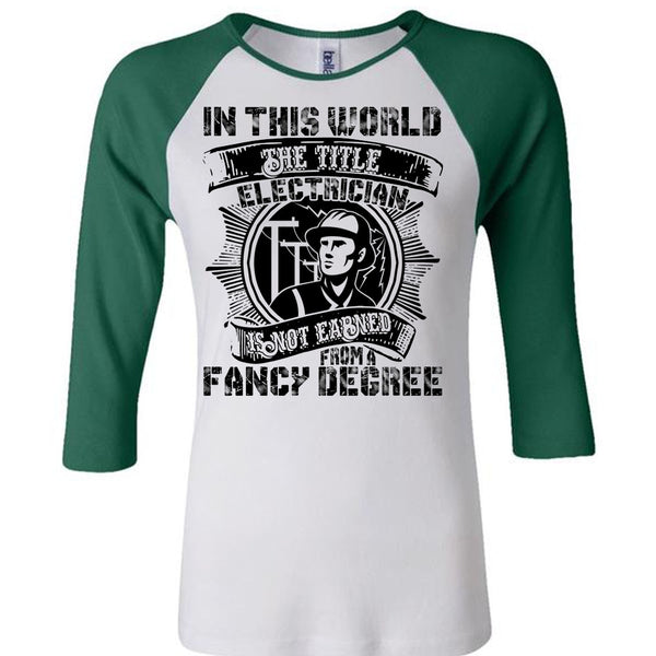 In This World The Title Electrician T Shirt, I Love Electrician T Shirt, Awesome T-Shirts