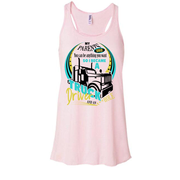 I Became A Truck Driver T Shirt, Coolest Trucker Ever Tank Top