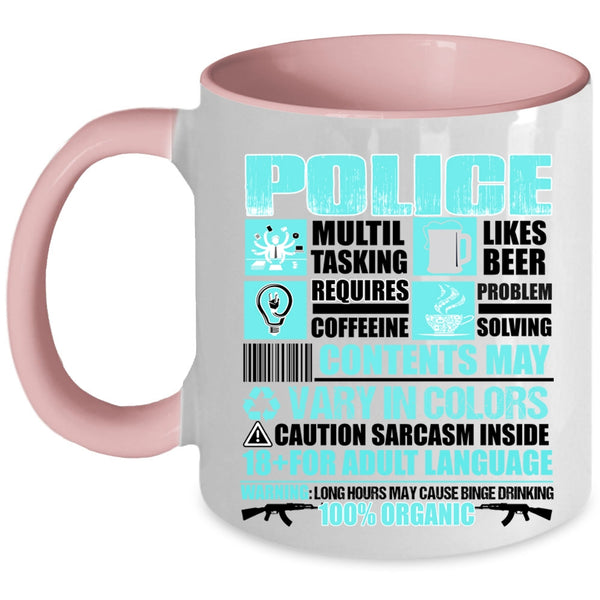 Awesome Gift For Policemans Coffee Mug, Police Accent Mug