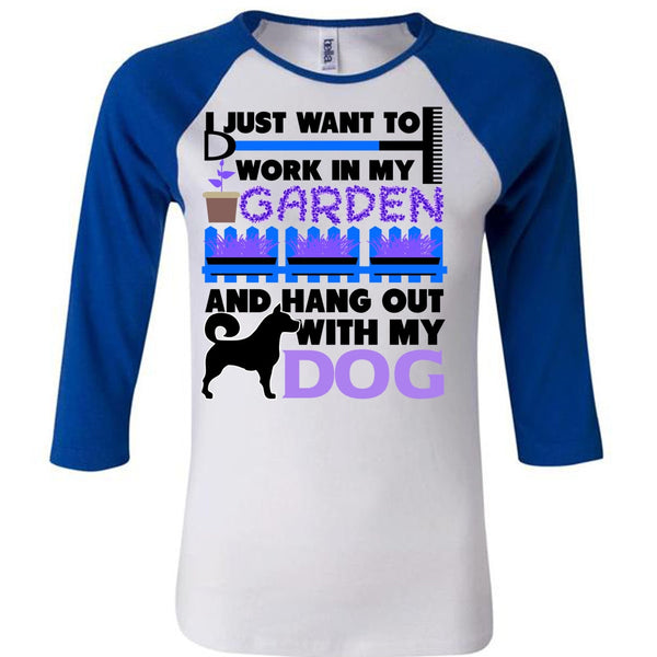 Hang Out With My Dog T Shirt, I Love Gardening T Shirt, Awesome T-Shirts