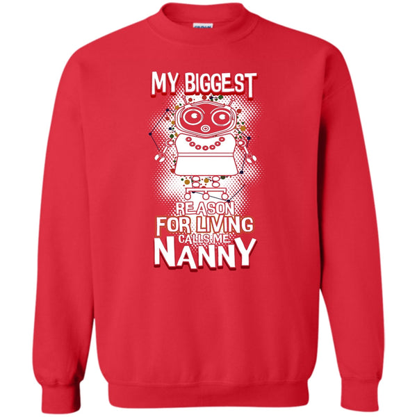Calls Me Nanny T Shirt, Coolest Nanny Ever Sweatshirt