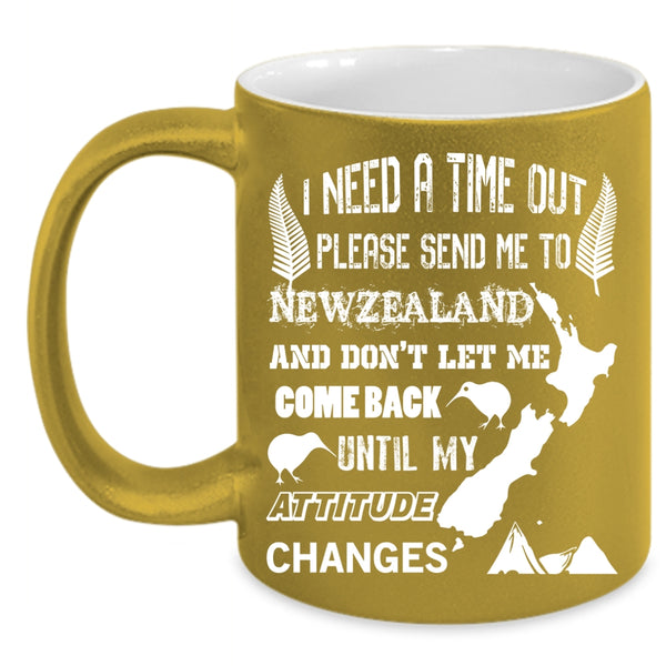 Send Me To Newzealand Coffee Mug, Funny Traveling Coffee Cup