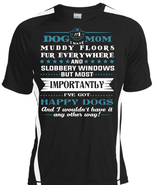 A black t-shirt with the shopify logo