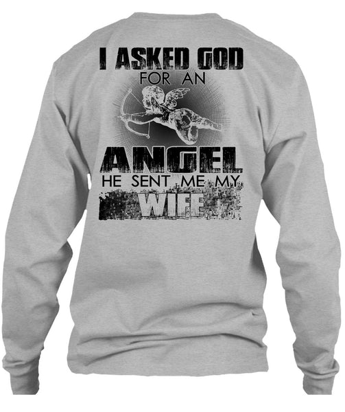 He Sent Me My Wife T Shirt, I Love Wife T Shirt