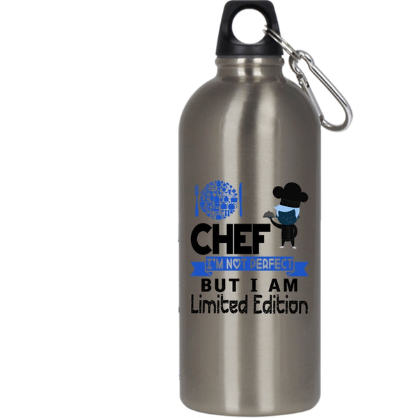 Chef I'm Not Perfect 20 oz Stainless Steel Bottle,I Am Limited Edition Outdoor Sports Water Bottle
