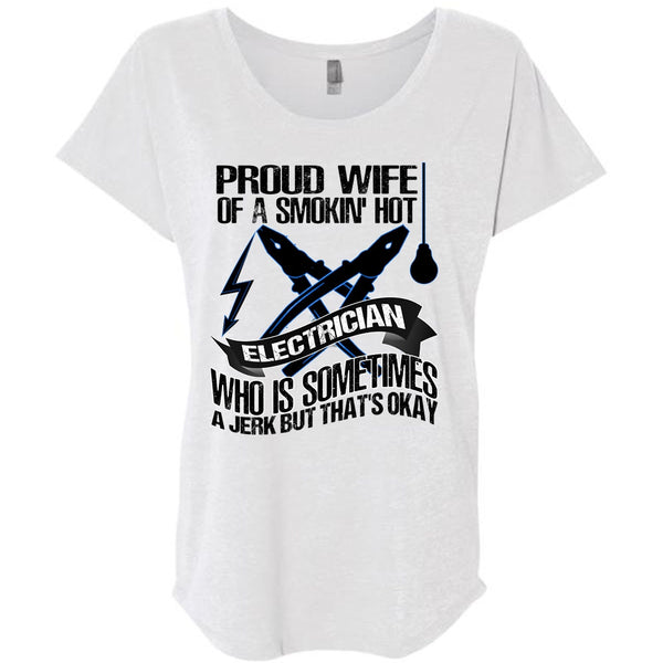 Proud Wife T Shirt, I Love Electrician T Shirt, Awesome T-Shirts
