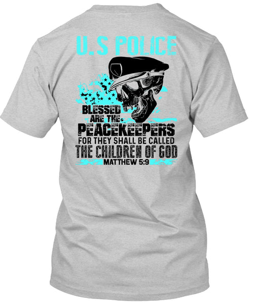 US Police T Shirt, I Love Police T Shirt