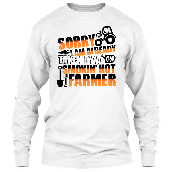 Sorry I'm Already Taken T Shirt, Coolest Farmer's Wife T Shirt