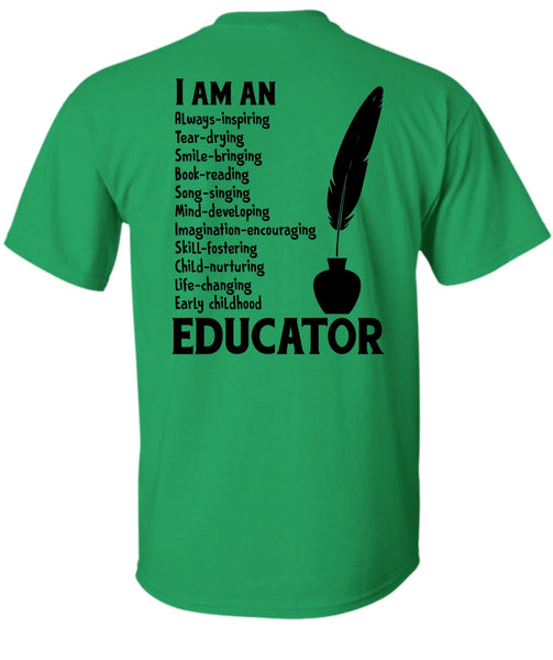 I Am An Early Childhood Educator T Shirt, My Job T Shirt