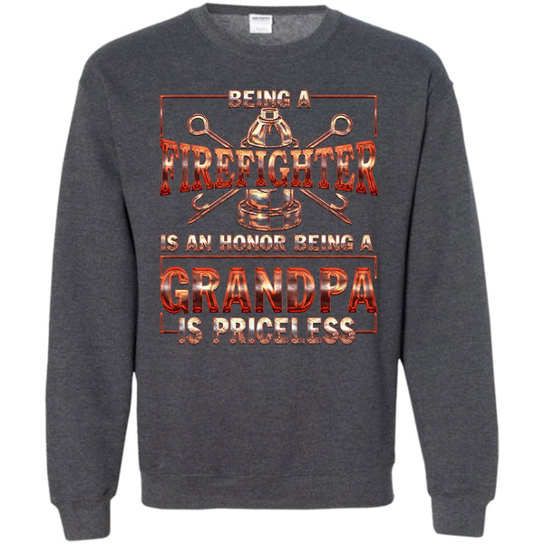 Being A Fgradnpa Is Princess T Shirt, Coolest Firefighter Sweatshirt