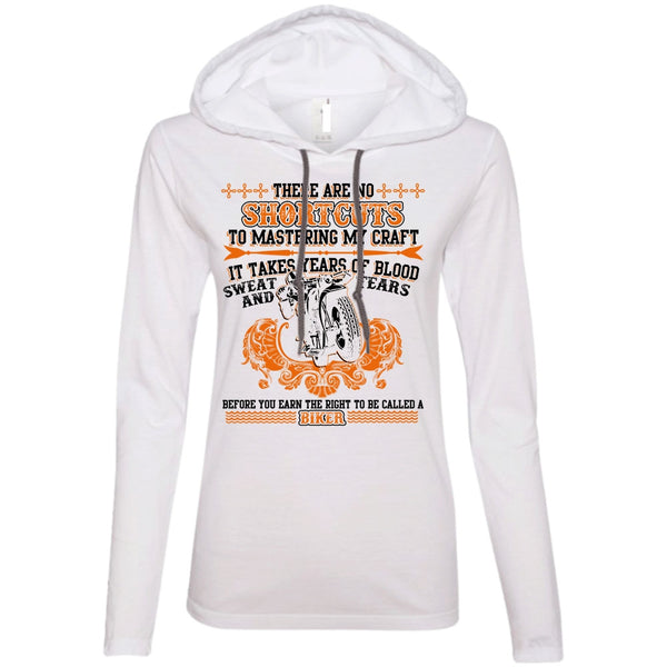 A black t-shirt with the shopify logo