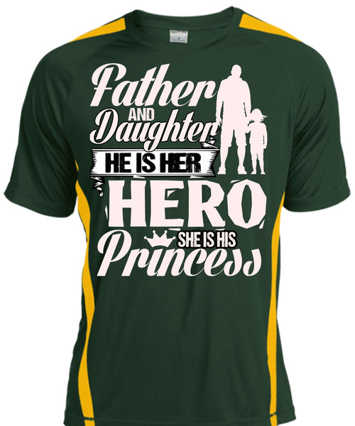 Father And Daughter T Shirt, She Is His Princess T Shirt, Cool Shirt
