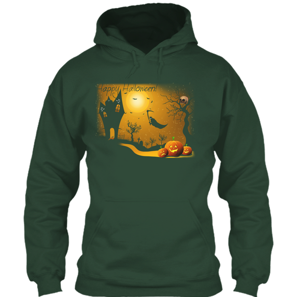 A black t-shirt with the shopify logo