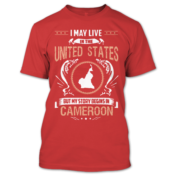 A black t-shirt with the shopify logo