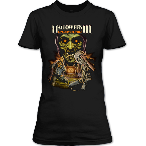 A black t-shirt with the shopify logo