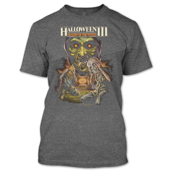 A black t-shirt with the shopify logo