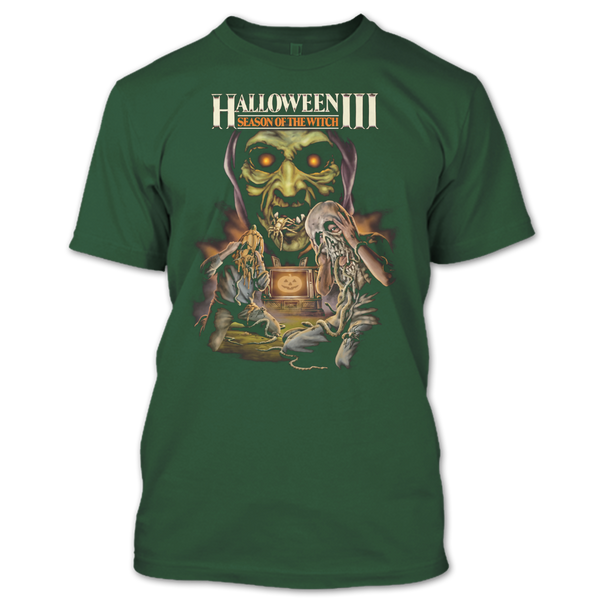 A black t-shirt with the shopify logo