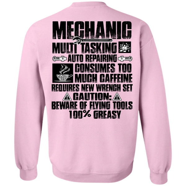 I Love Mechanic T Shirt, Mechanic Multitasking Sweatshirt