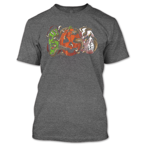 A black t-shirt with the shopify logo