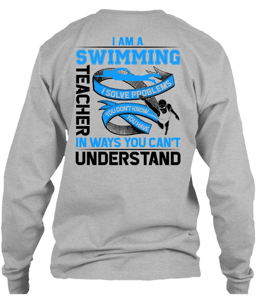 I Am A Swimming Teacher T Shirt, Being A Swimming T Shirt