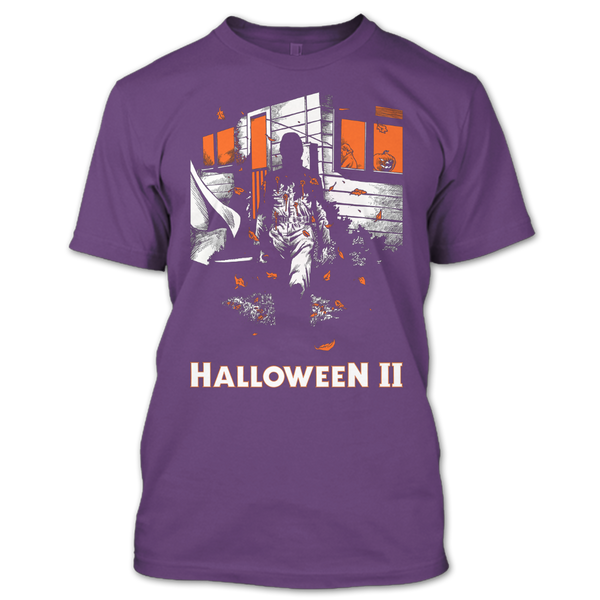 A black t-shirt with the shopify logo