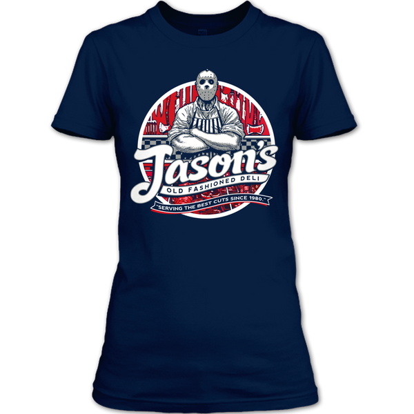 A black t-shirt with the shopify logo